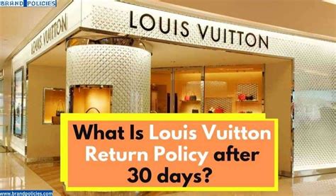 what's Louis Vuitton return policy